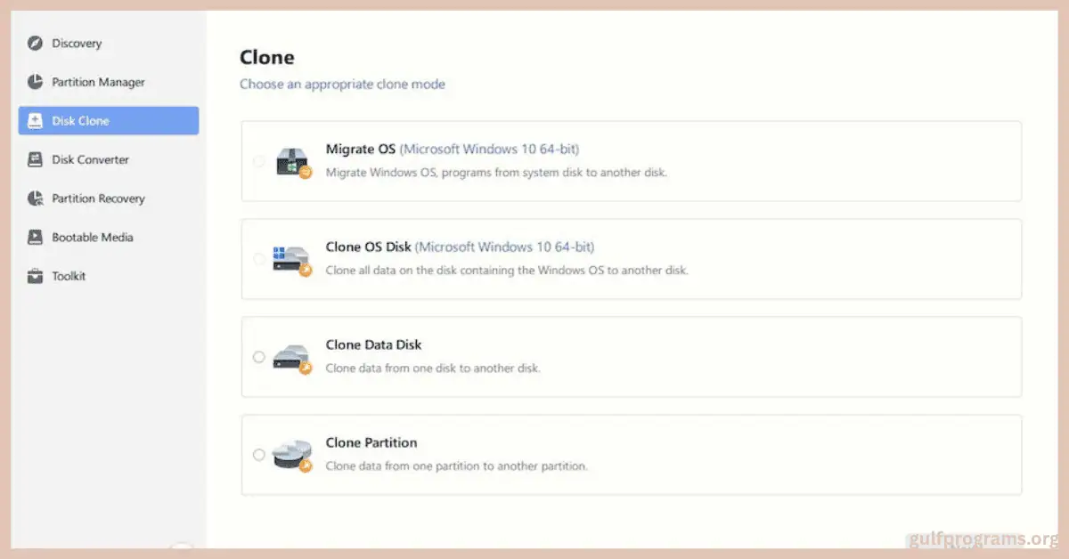 easeus partition master iso