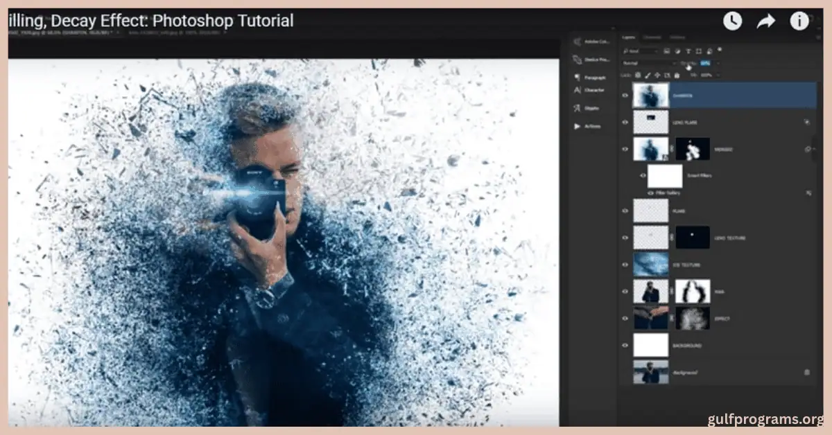 برنامج فوتوشوب تركيب الصور